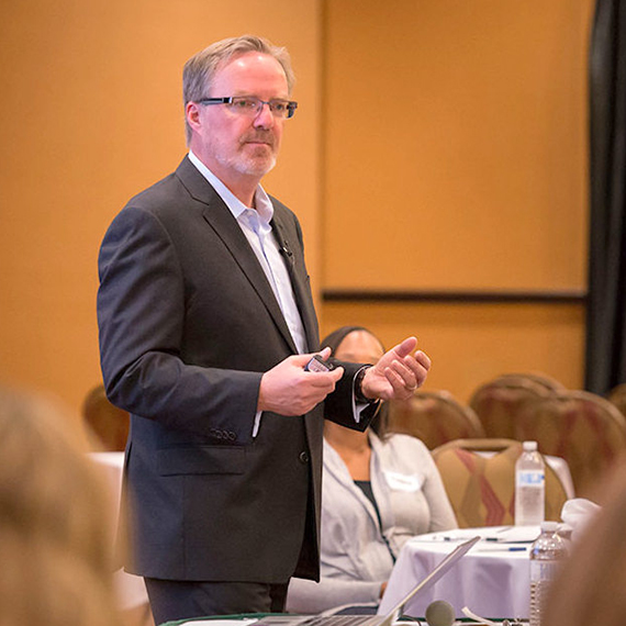 Gregg Ward conducting solo-impact training