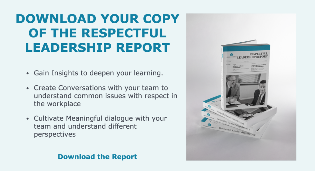 Respectful Leader Report - Gregg Ward