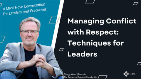 managing conflict with respect banner